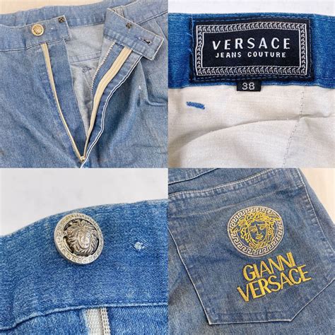 versace couture jeans w38 mit emblemstickerei|Versace Jeans for women.